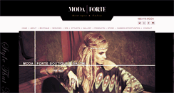 Desktop Screenshot of modaforteaz.com
