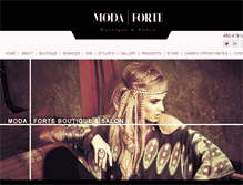 Tablet Screenshot of modaforteaz.com